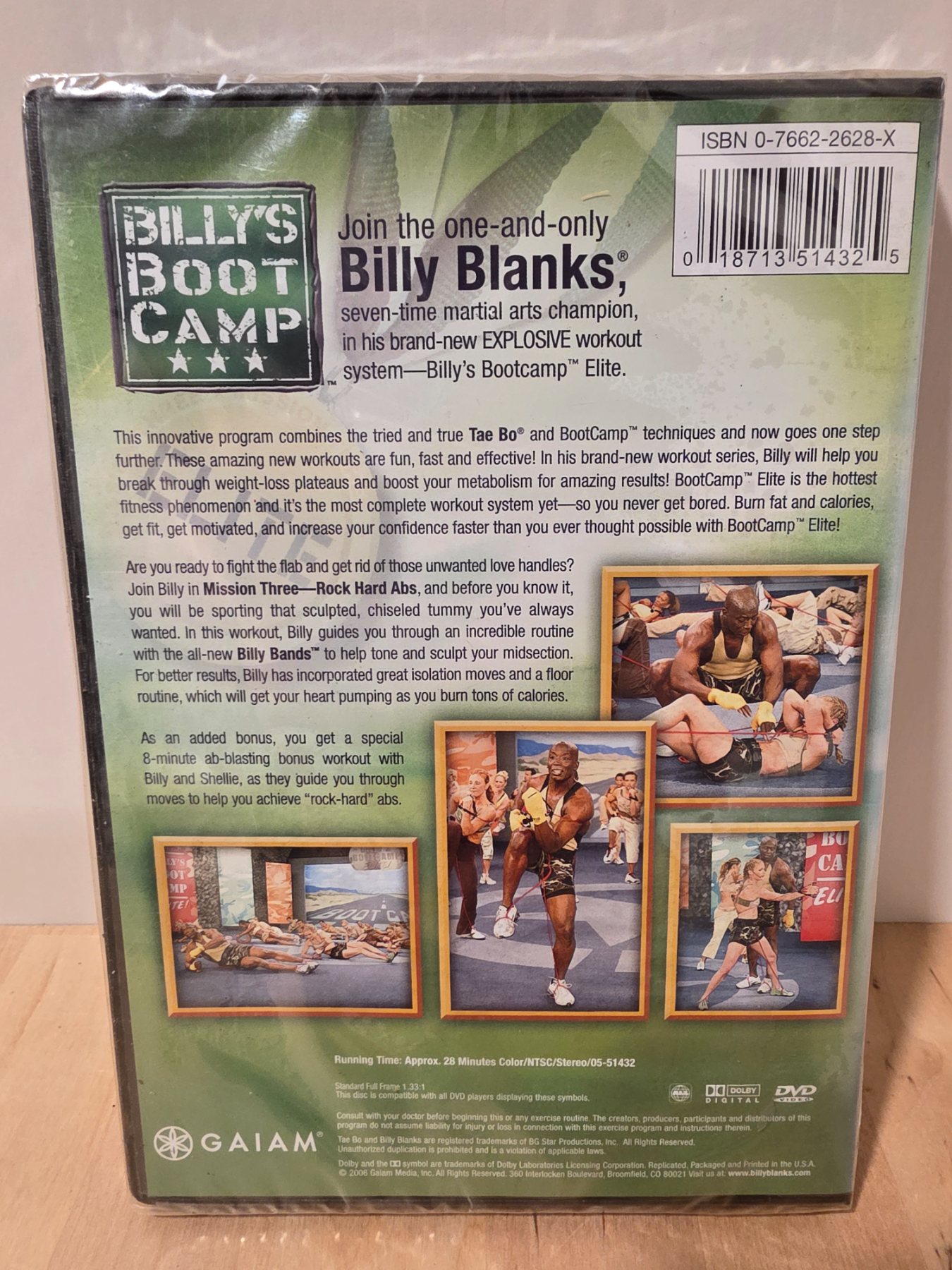 Billy Blanks Boot Camp Elite Mission Three Rock Solid Abs DVD - Image 2