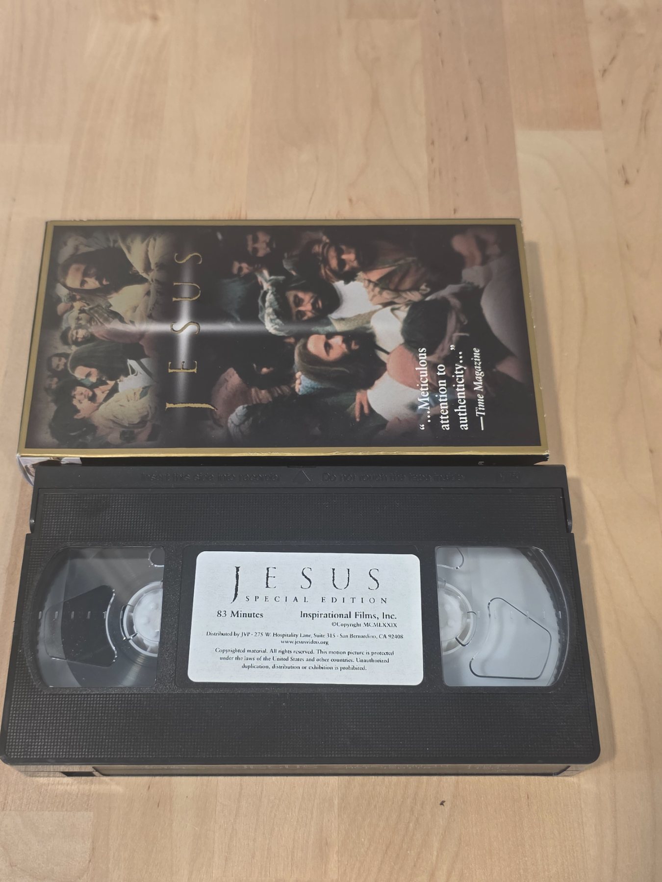 Jesus Special Edition VHS 1989 Brian Deacon Religious Drama JVP - Image 3