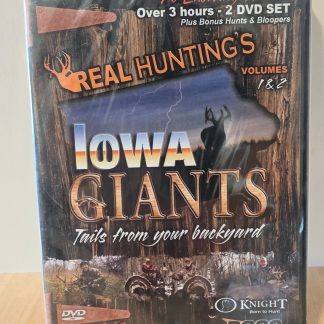 Real Hunting's Iowa Giants Volumes 1 & 2 2-Disc DVD Set