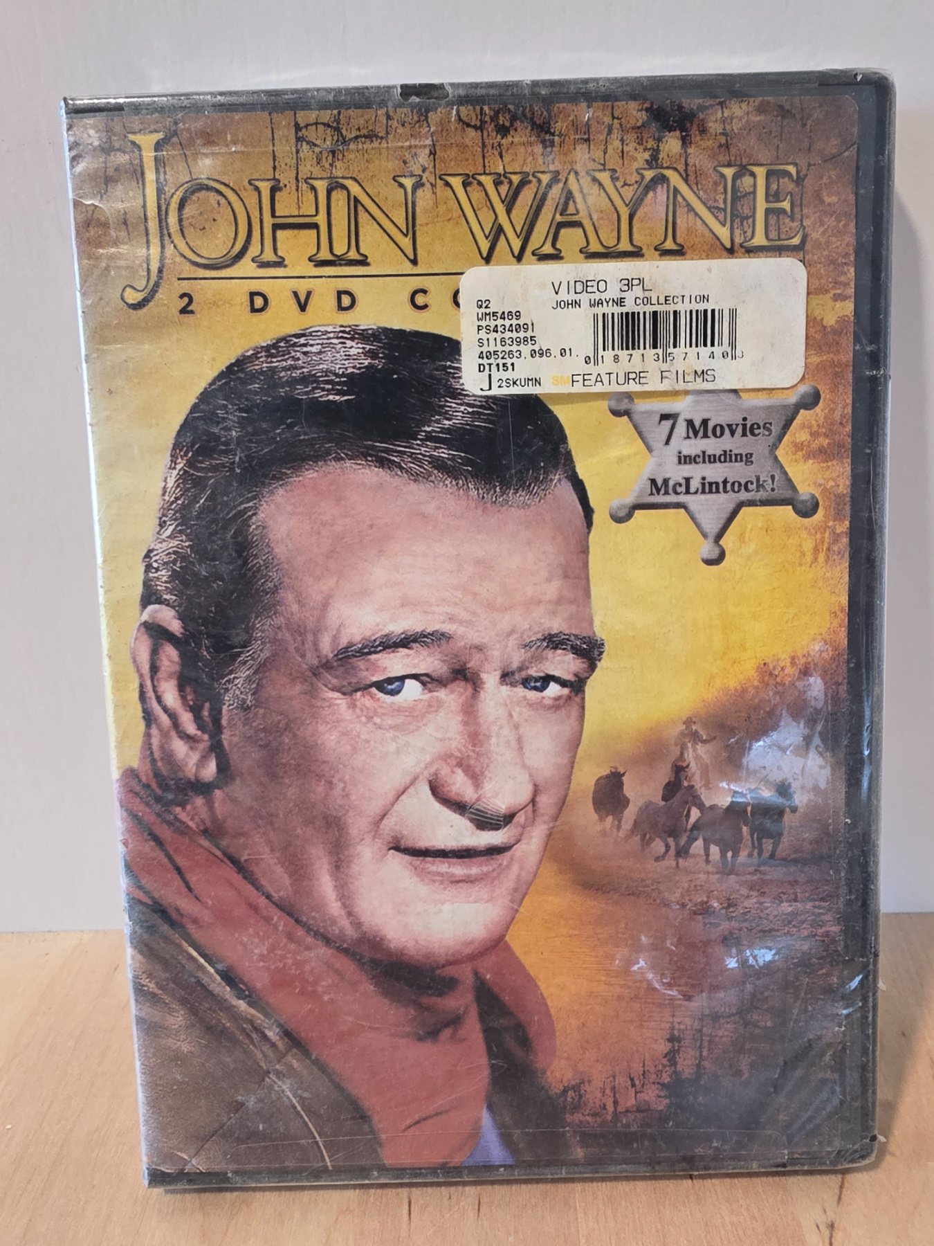 John Wayne 2 DVD Collection 7 Movies McLintock! 2011