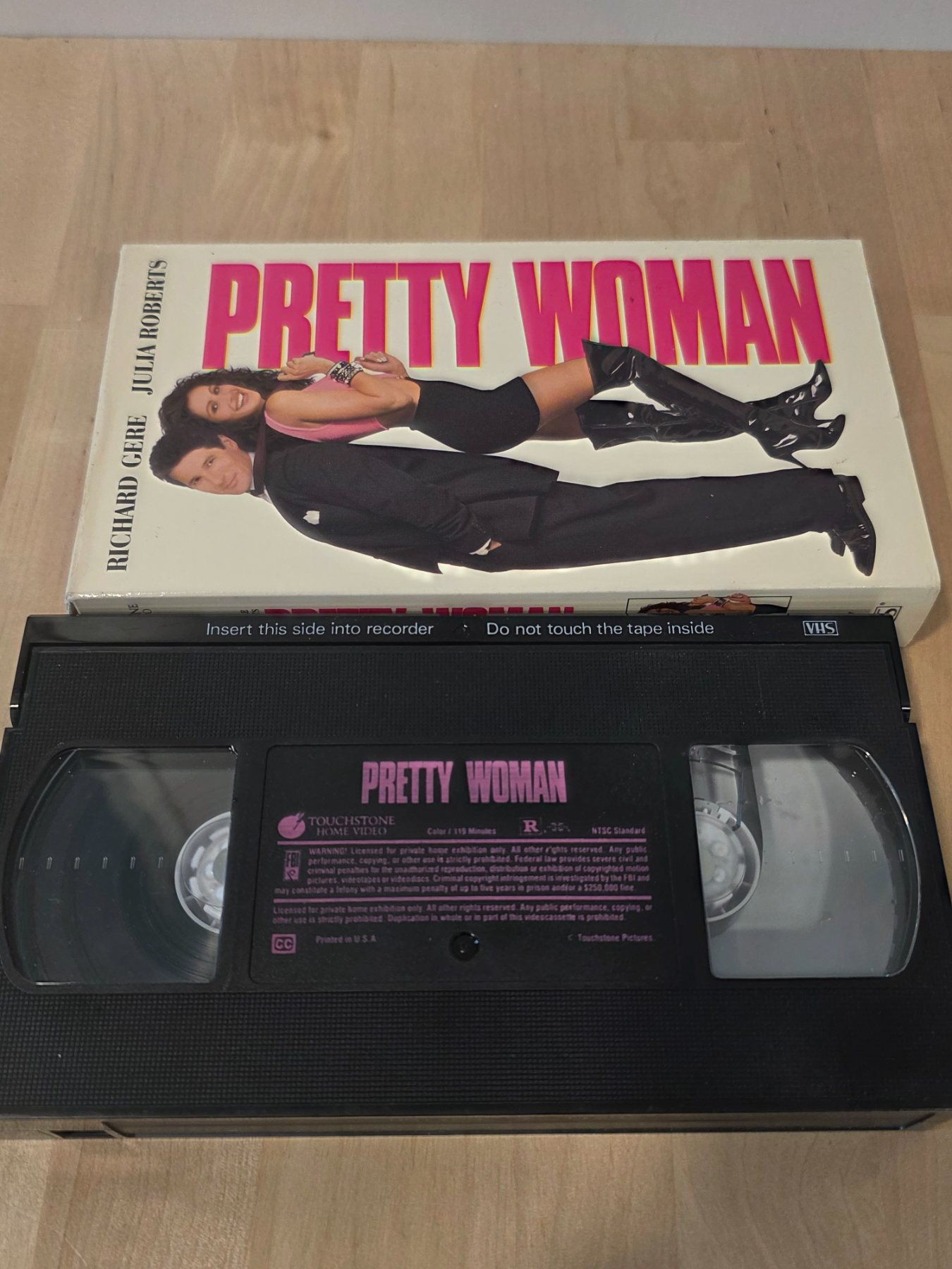 Pretty Woman VHS 1990 Julia Roberts Richard Gere Touchstone Hi-Fi - Image 3