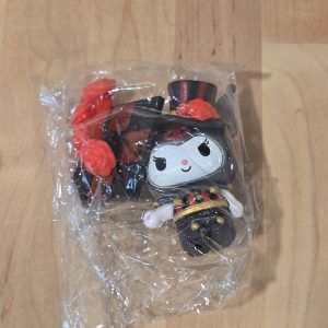 Sanrio Kuromi Poker Kingdom Hatter Figure with Display Stand & Roses
