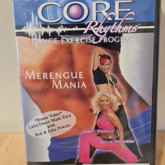Core Rhythms Merengue Mania Dance Exercise Program DVD