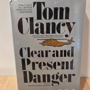 Tom Clancy Clear and Present Danger 2 Cassette Audiobook David Ogden Stiers