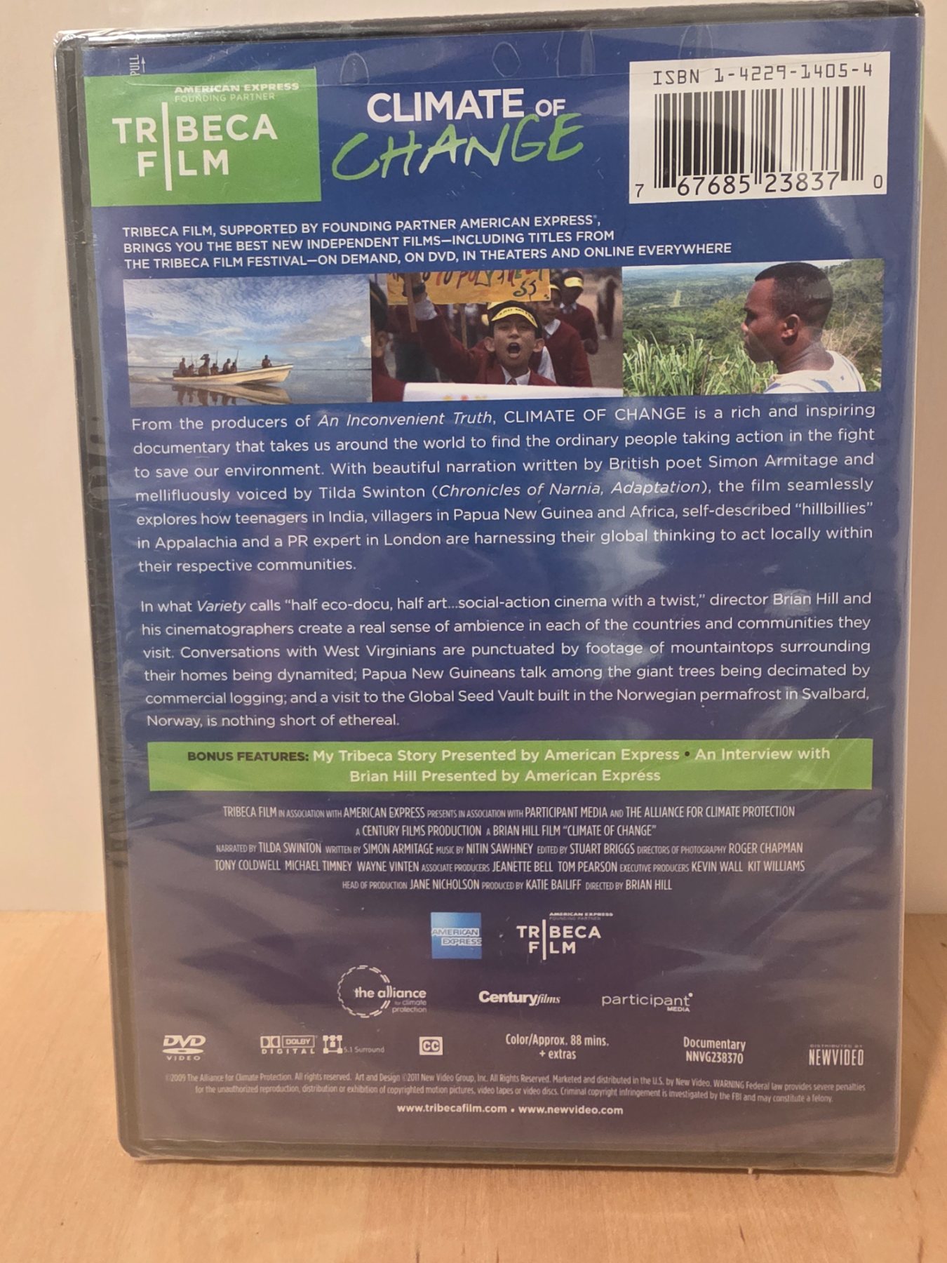 Climate of Change DVD Documentary Brian Hill Tilda Swinton - Image 2