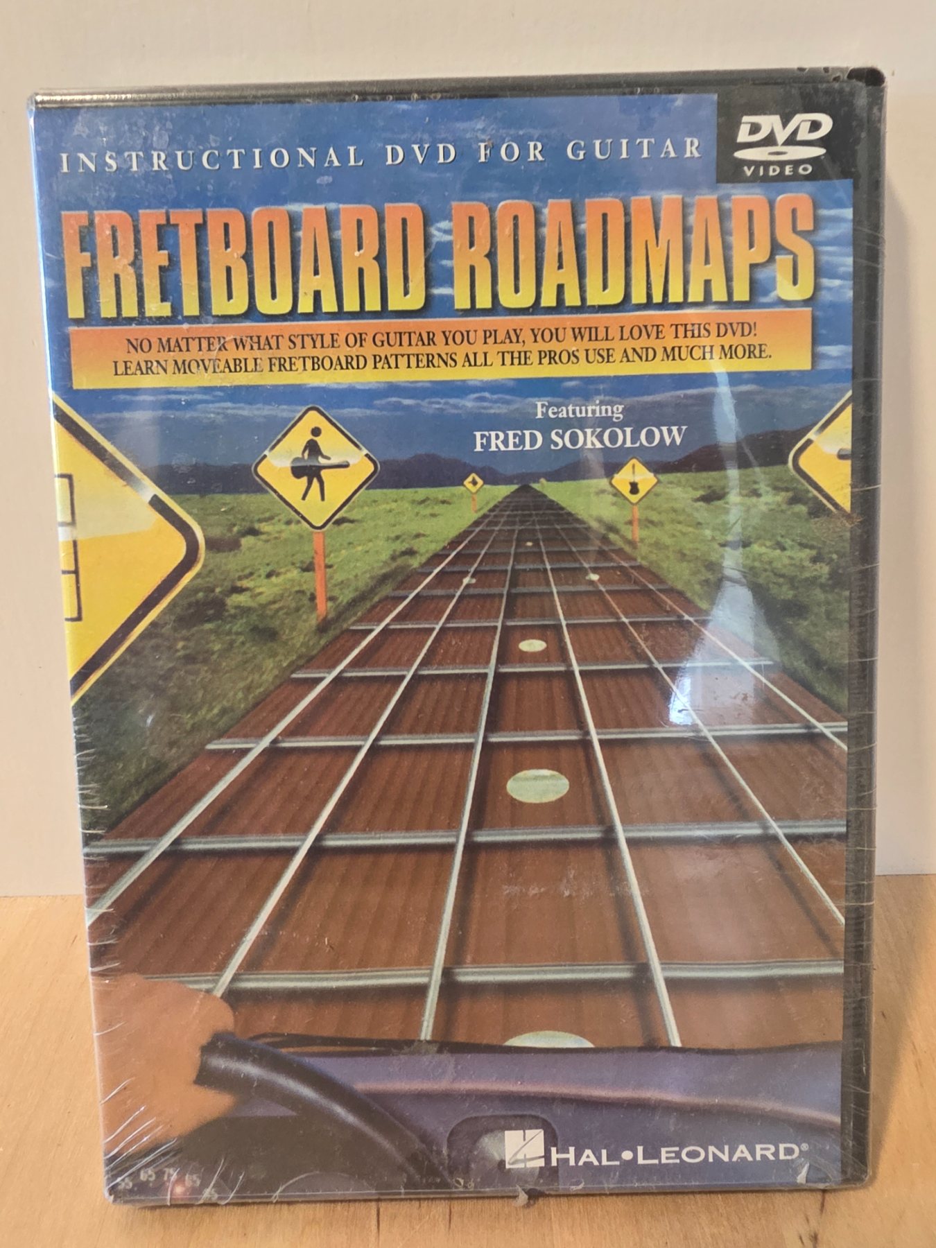 Fretboard Roadmaps Guitar Instructional DVD Fred Sokolow Hal Leonard