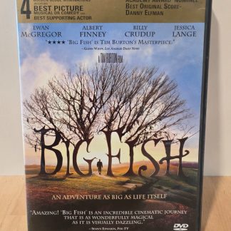 Big Fish DVD 2004 Widescreen Tim Burton Ewan McGregor