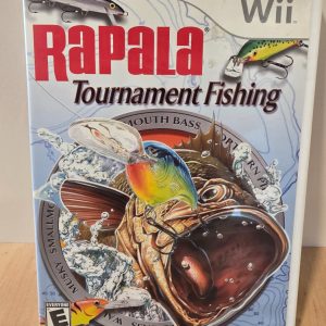 Rapala Tournament Fishing Nintendo Wii 2006 Game Complete With Case