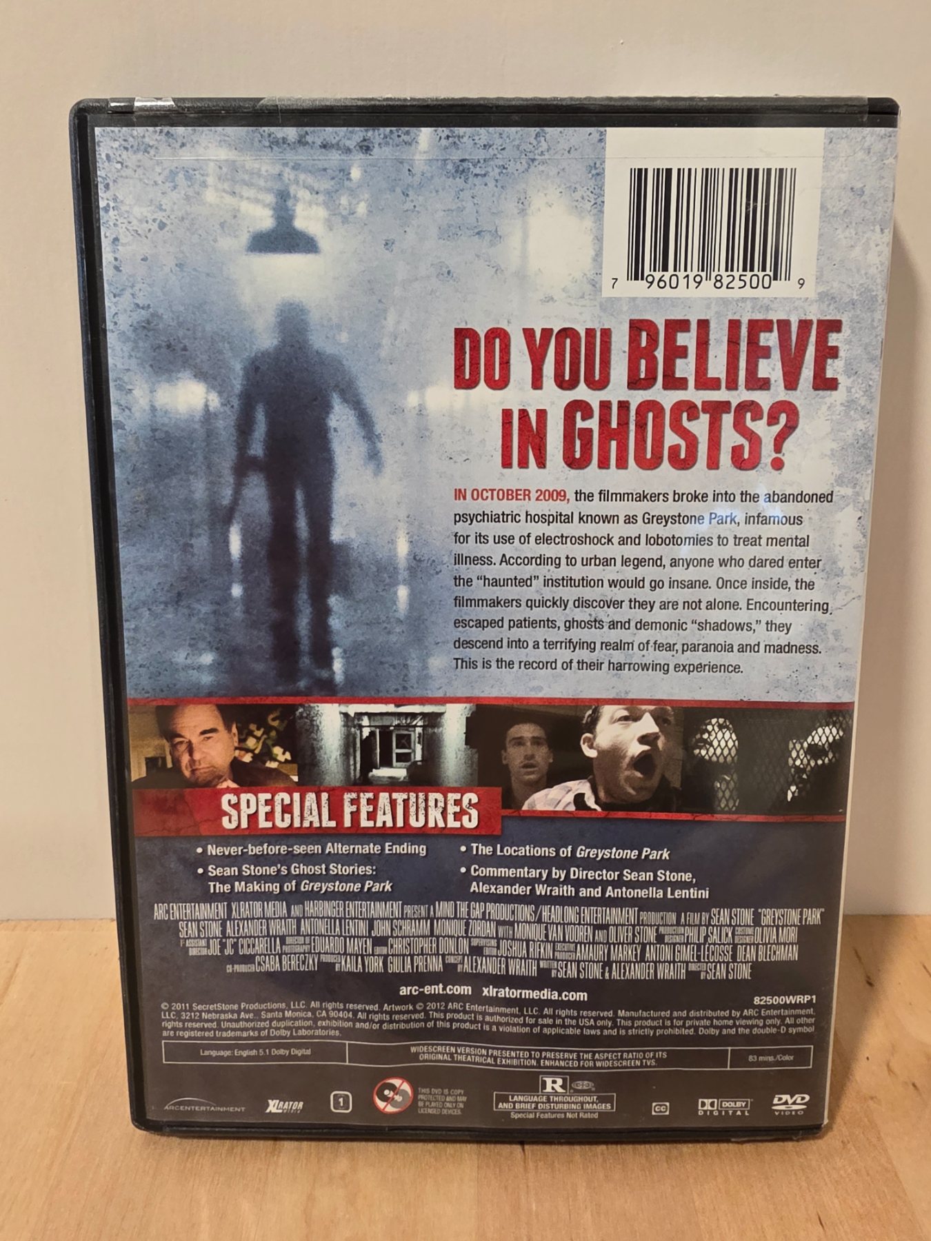 Greystone Park DVD 2012 Widescreen Horror Sean Stone - Image 2