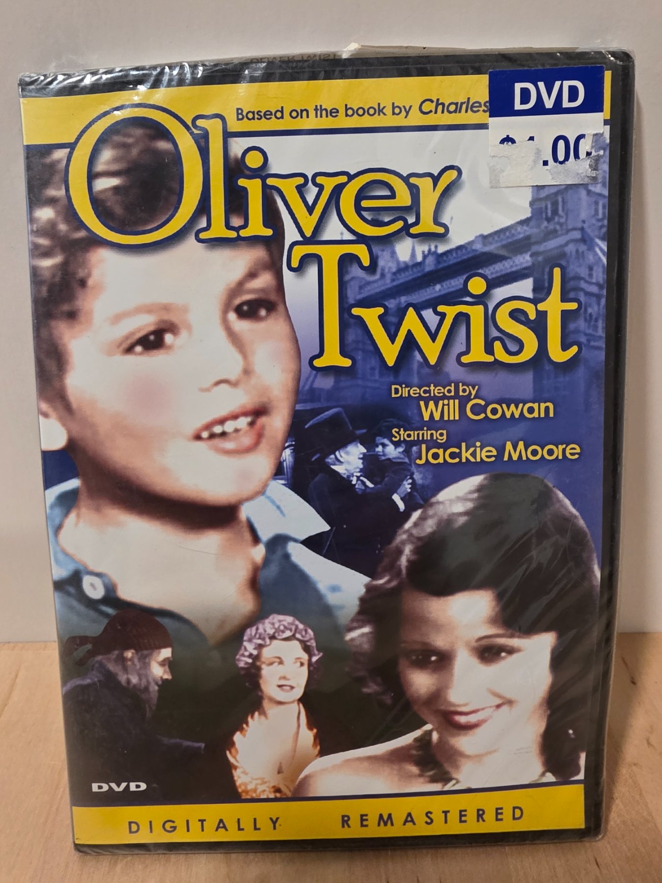 Oliver Twist DVD 1933 Jackie Moore Will Cowan Digitally Remastered