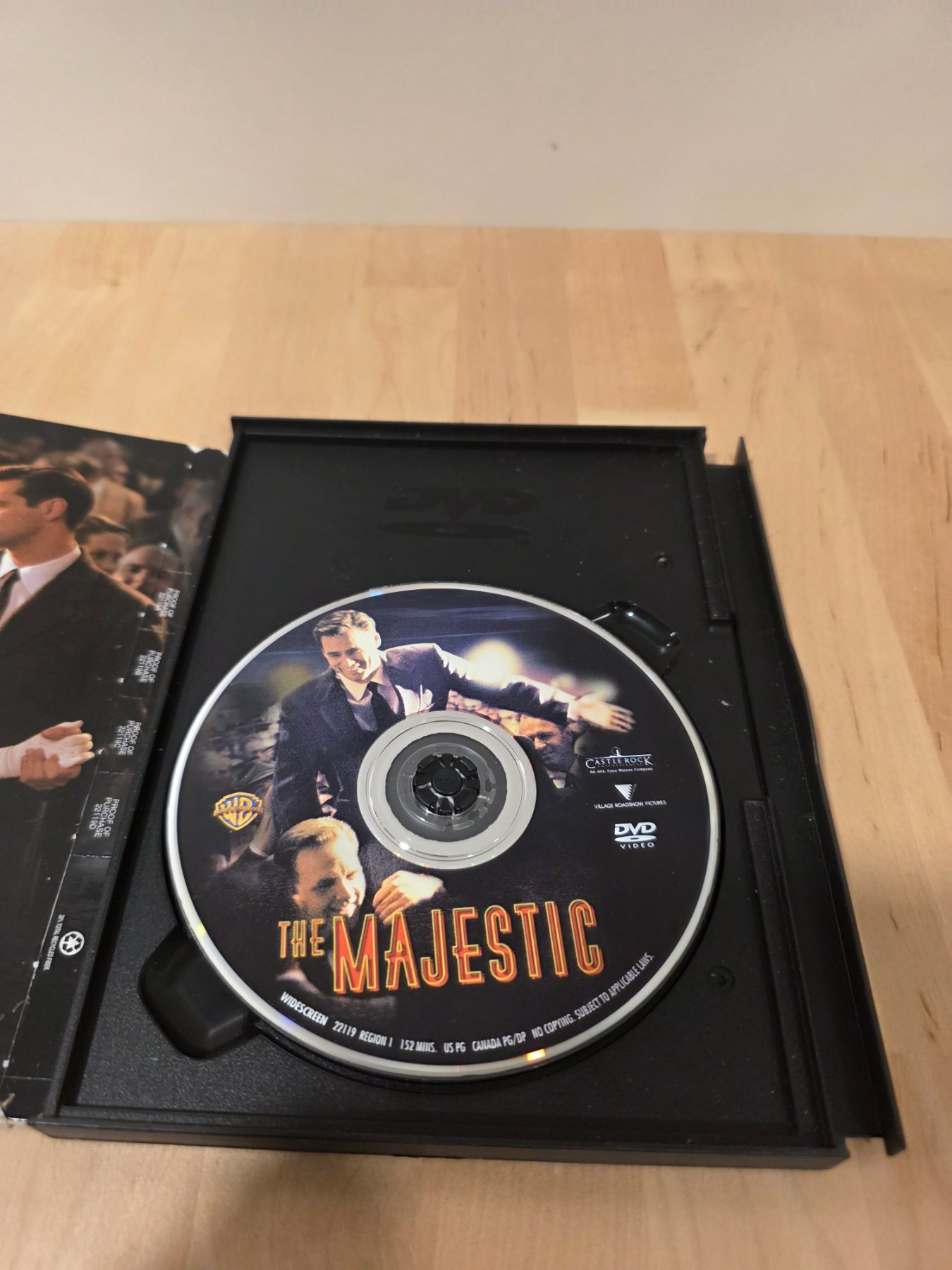 The Majestic DVD 2002 Widescreen Jim Carrey Frank Darabont - Image 3
