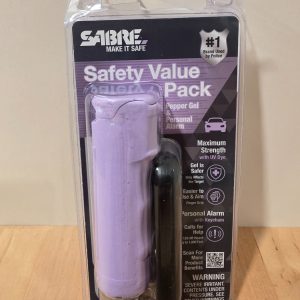 SABRE Safety Value Pack Lavender Pepper Gel & Personal Alarm F15LVG-PA-02