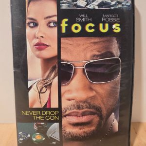 Focus DVD 2015 Widescreen Will Smith Margot Robbie