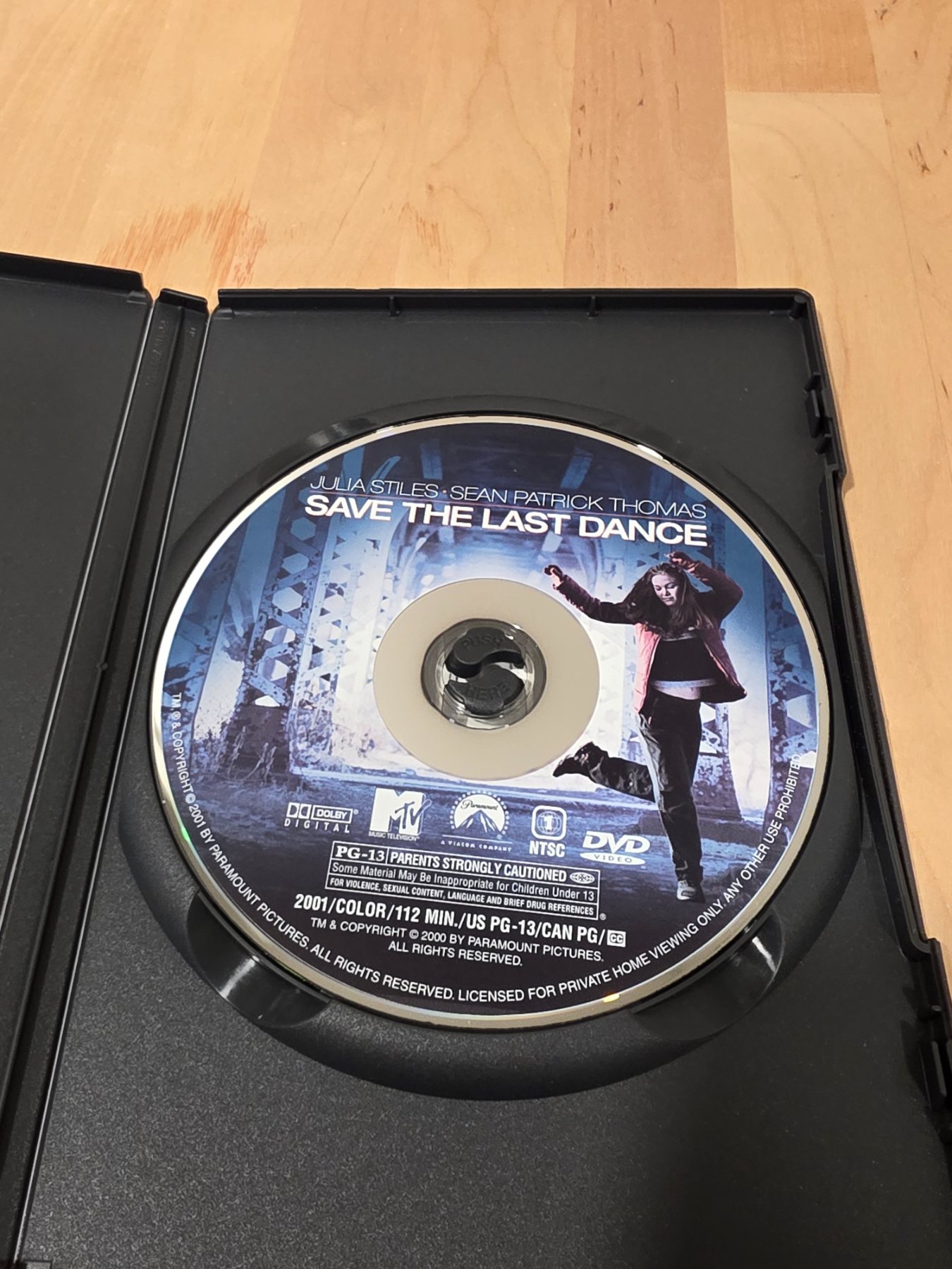Save the Last Dance DVD 2001 Widescreen Julia Stiles Sean Patrick Thomas - Image 3