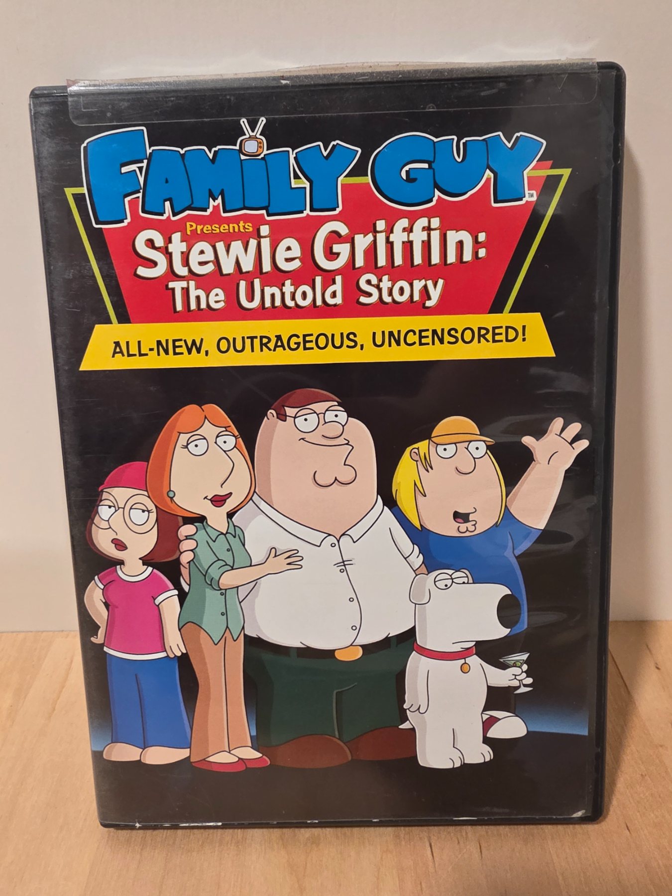 Family Guy Presents Stewie Griffin The Untold Story Uncensored DVD 2005