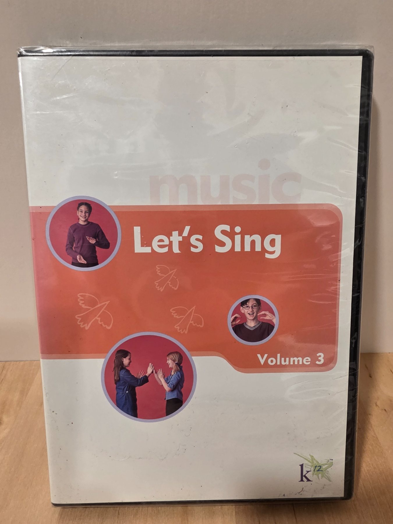K12 Let's Sing Volume 3 CD Traditional Folk Songs 2003