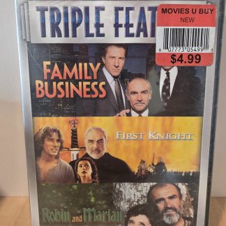 Family Business First Knight Robin and Marian Triple Feature DVD 3-Disc