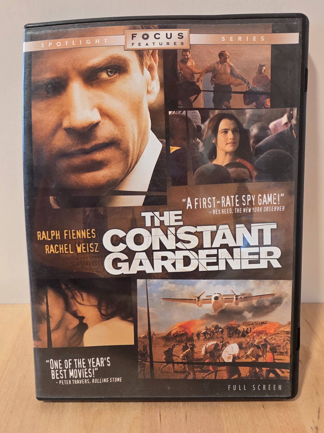 The Constant Gardener DVD 2005 Full Screen Ralph Fiennes Rachel Weisz