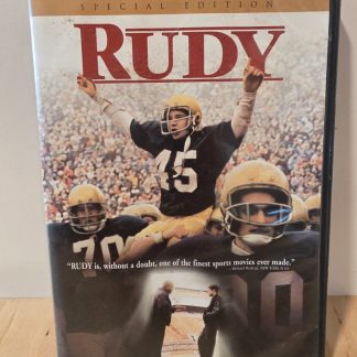 Rudy Special Edition Widescreen DVD 1993 Sean Astin Football Drama