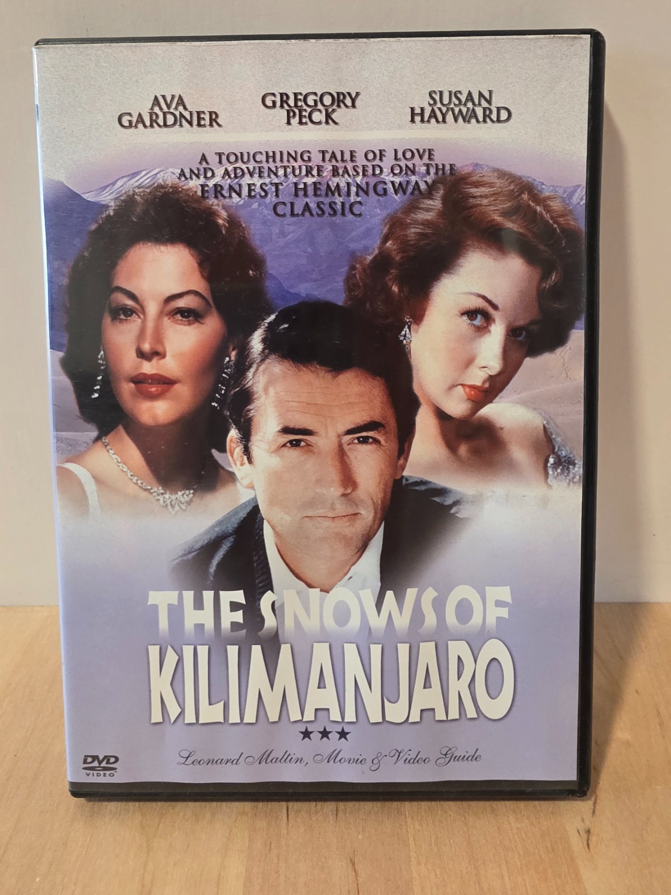 The Snows of Kilimanjaro DVD 1952 Gregory Peck Ava Gardner