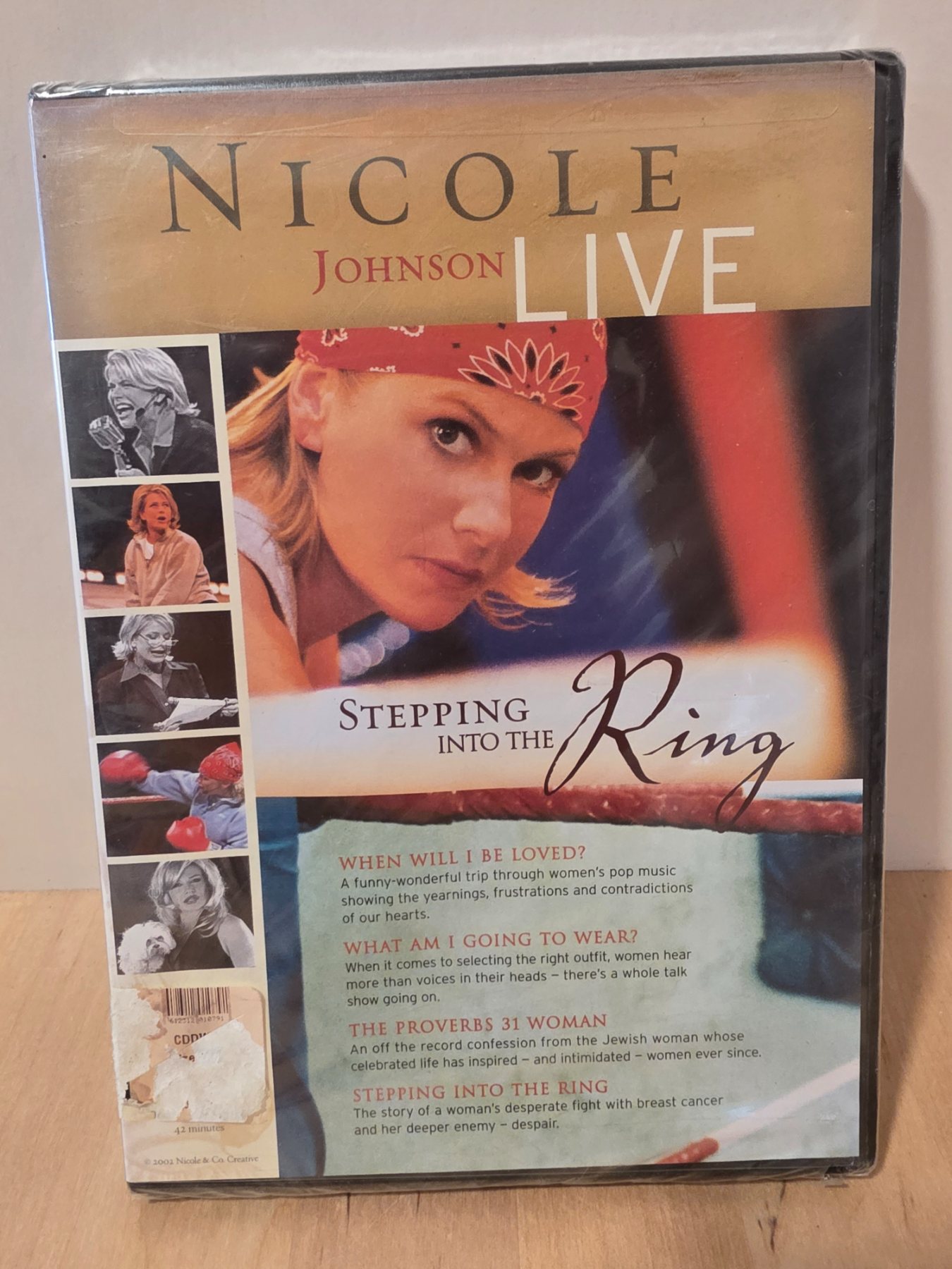 Nicole Johnson Live Stepping Into the Ring DVD 2002