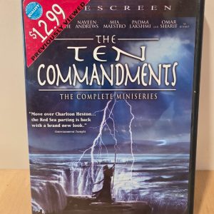The Ten Commandments Complete Miniseries DVD 2006 Widescreen