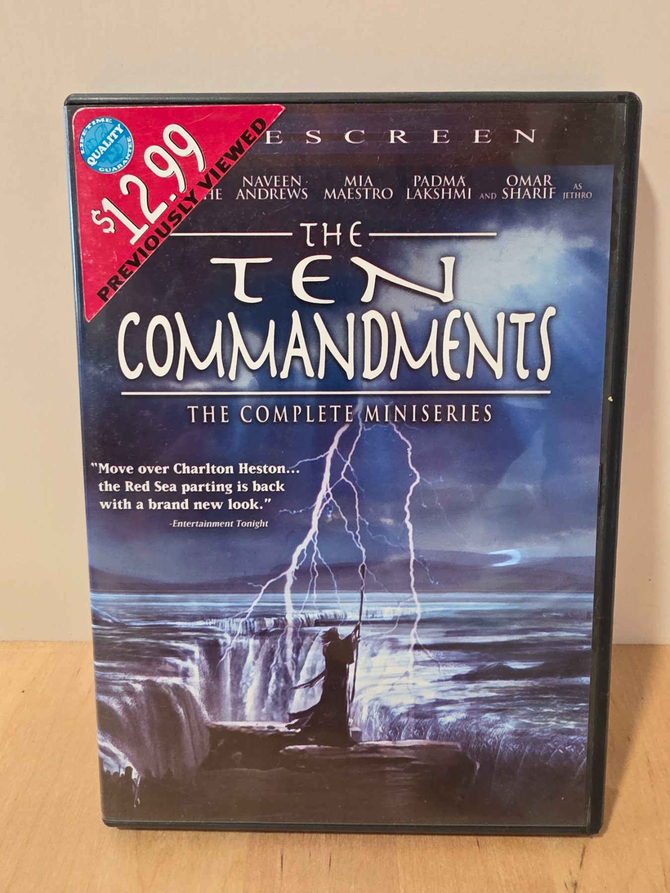 The Ten Commandments Complete Miniseries DVD 2006 Widescreen