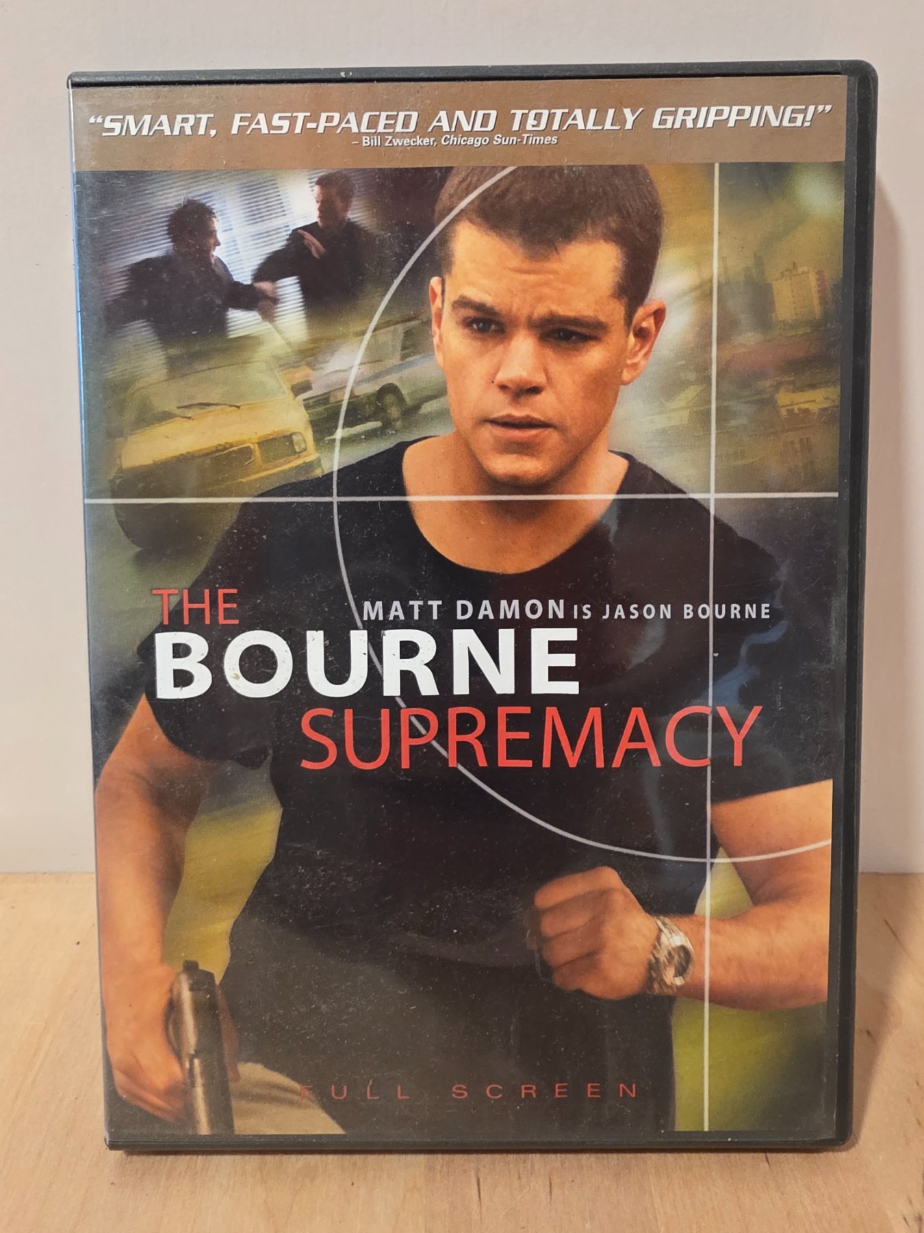 The Bourne Supremacy DVD 2004 Full Screen Matt Damon PG-13