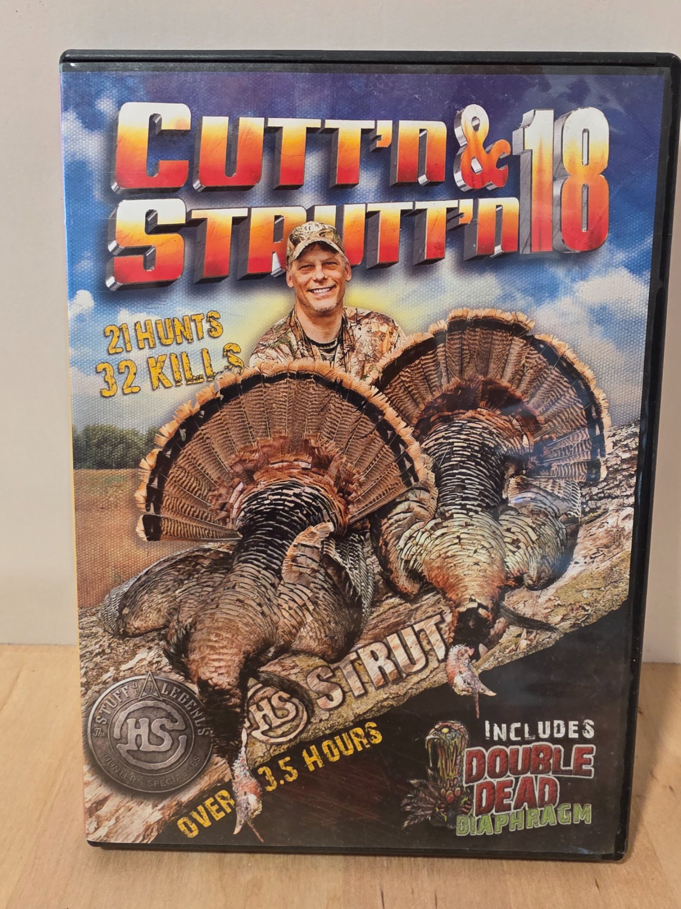 Cutt'n & Strutt'n 18 Turkey Hunting DVD 21 Hunts 32 Kills