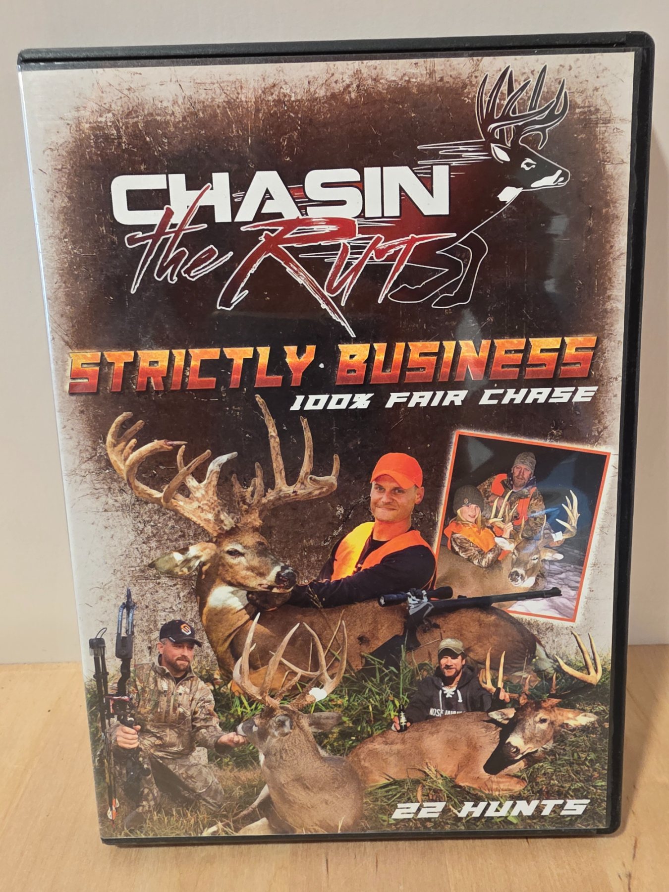 Chasin the Rut Strictly Business 100% Fair Chase Hunting DVD 22 Hunts