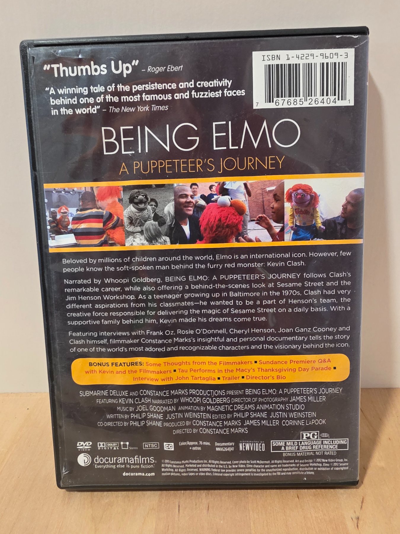 Being Elmo A Puppeteer's Journey DVD 2012 Documentary PG - Image 2