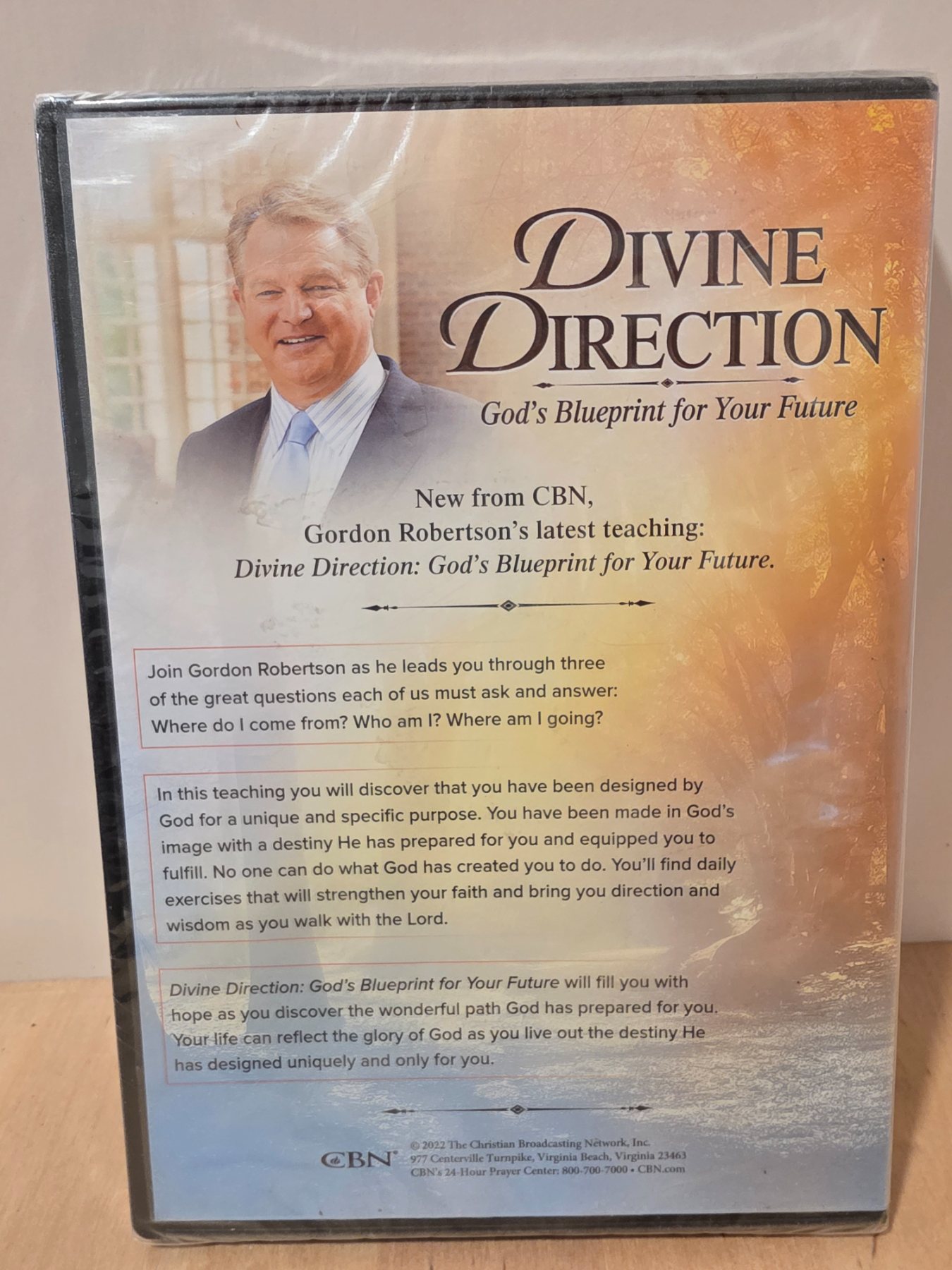 Divine Direction God's Blueprint for Your Future DVD Gordon Robertson - Image 2