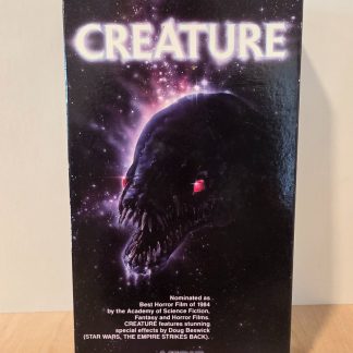 Creature VHS 1985 Media Home Entertainment Klaus Kinski Sci-Fi Horror