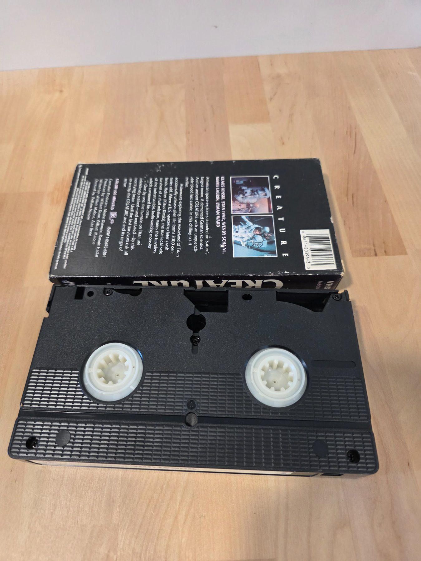 Creature VHS 1985 Media Home Entertainment Klaus Kinski Sci-Fi Horror - Image 5