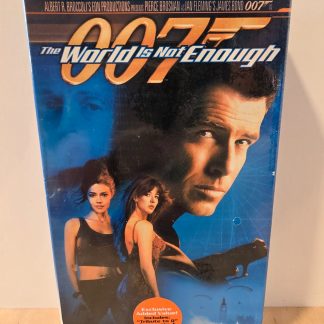 007 The World Is Not Enough VHS James Bond Pierce Brosnan MGM 1999