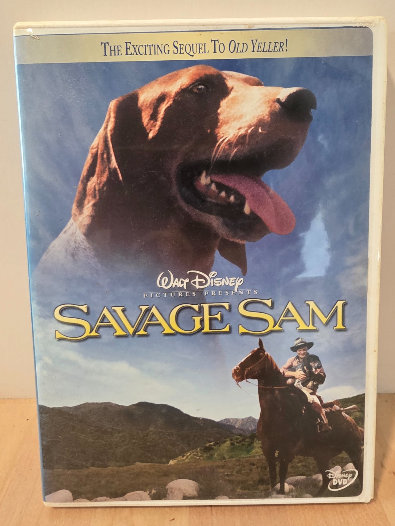 Walt Disney Savage Sam DVD Old Yeller Sequel Brian Keith Tommy Kirk