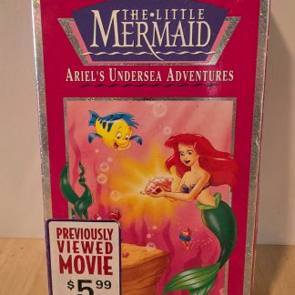 Disney The Little Mermaid Ariel's Undersea Adventures Ariel's Gift VHS