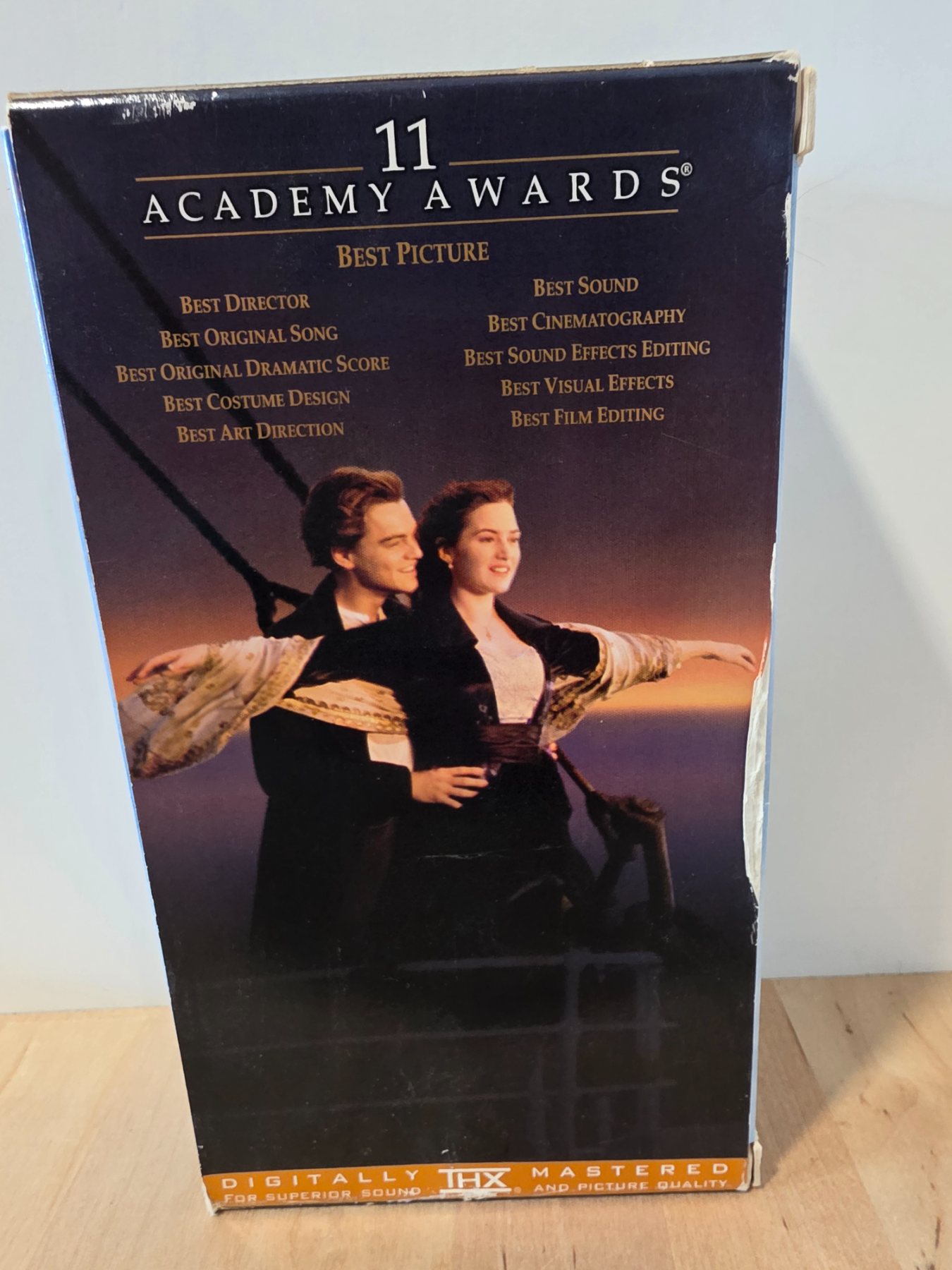 Titanic VHS Hi-Fi Stereo 2-Tape Set 1998 Leonardo DiCaprio Kate Winslet - Image 3