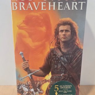 Braveheart Widescreen Edition VHS 2-Tape Set Mel Gibson 1995