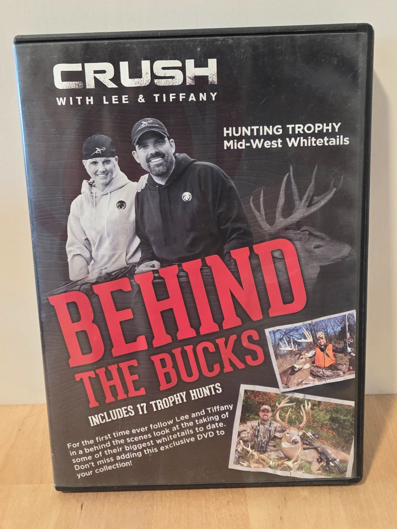 Behind the Bucks Hunting Trophy Mid-West Whitetails DVD Lee & Tiffany
