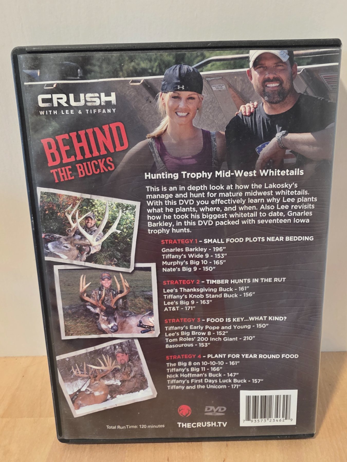 Behind the Bucks Hunting Trophy Mid-West Whitetails DVD Lee & Tiffany - Image 2