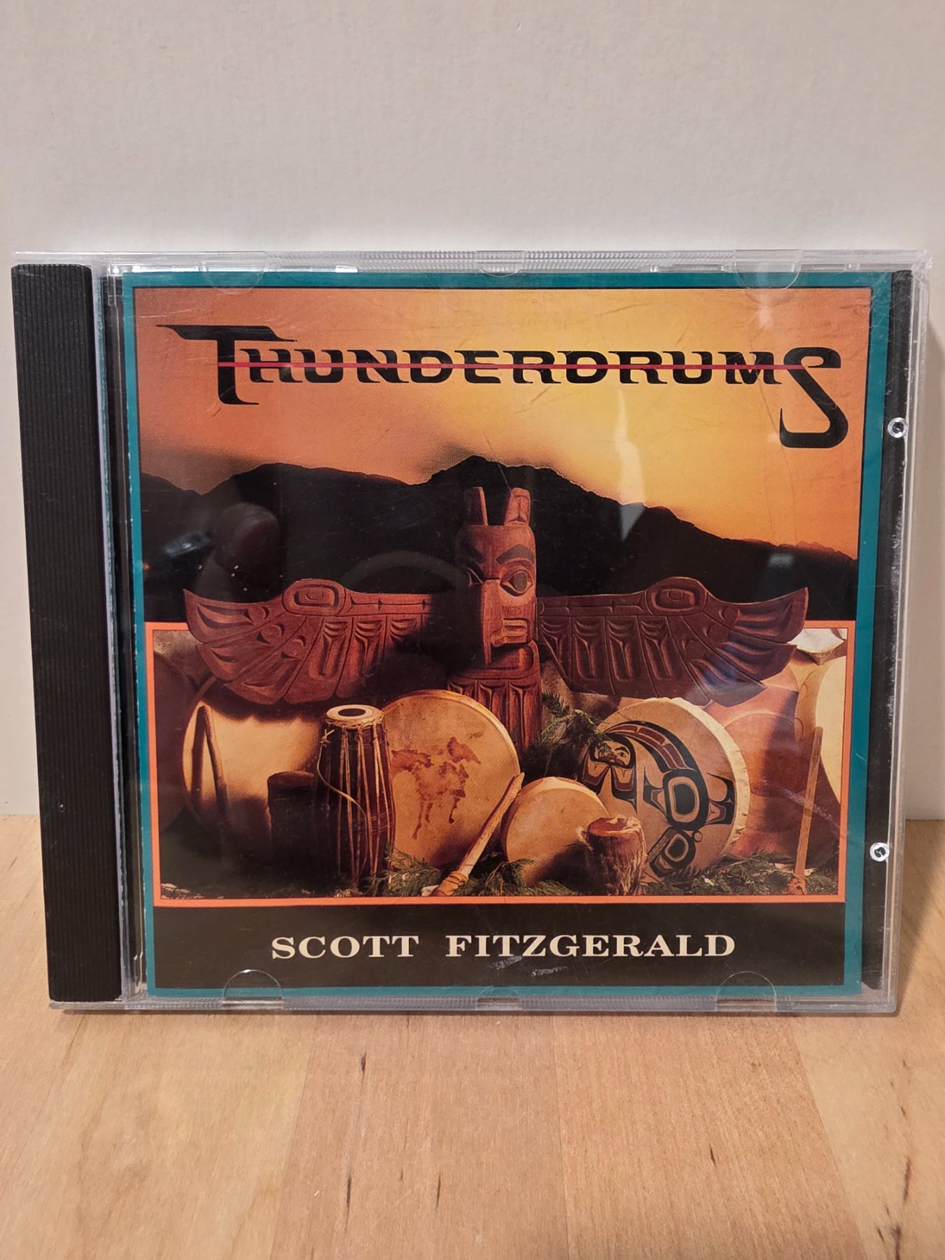 Scott Fitzgerald Thunderdrums CD 1990 World Disc Music New Age
