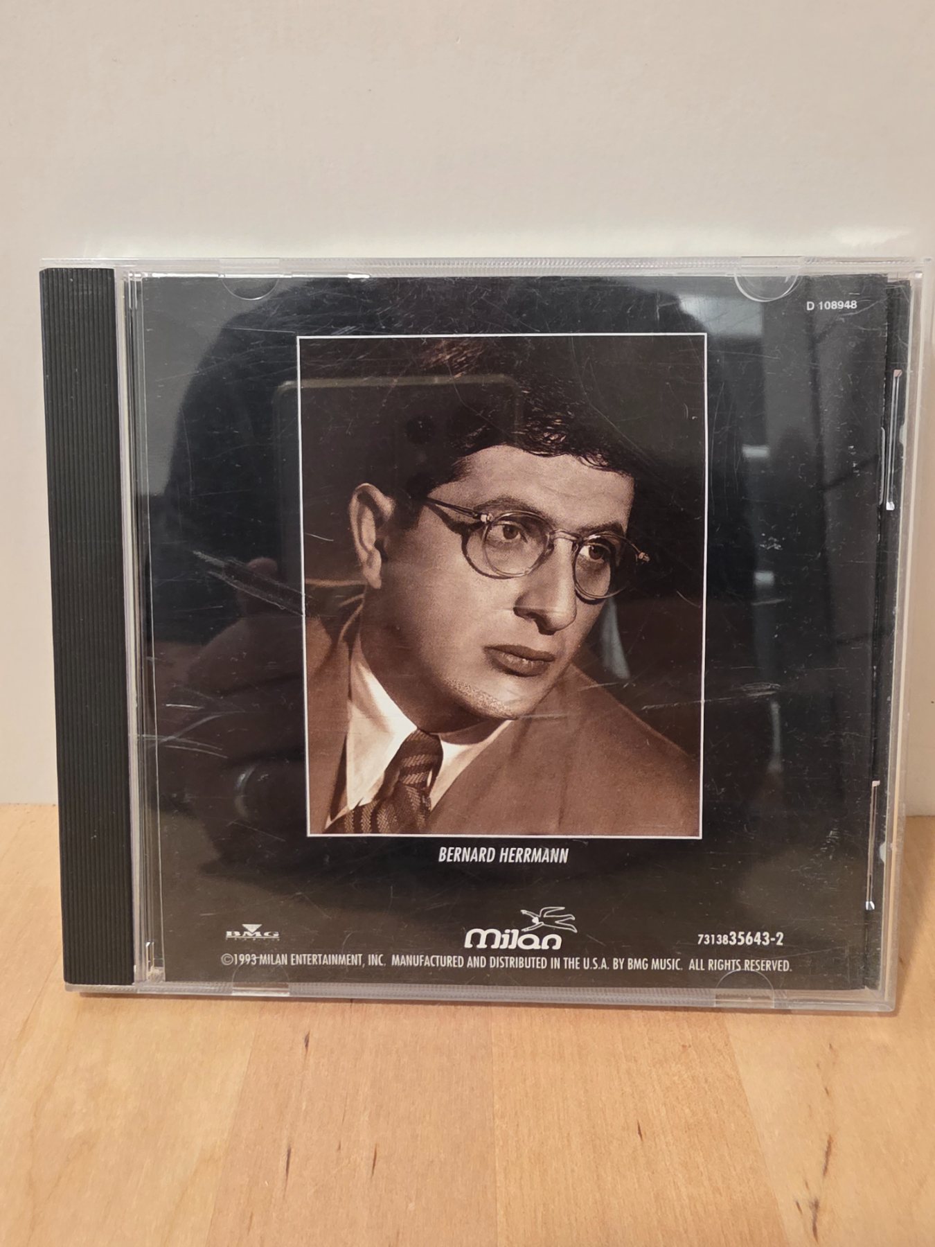 Bernard Herrmann Film Scores From Citizen Kane to Taxi Driver CD Bernstein