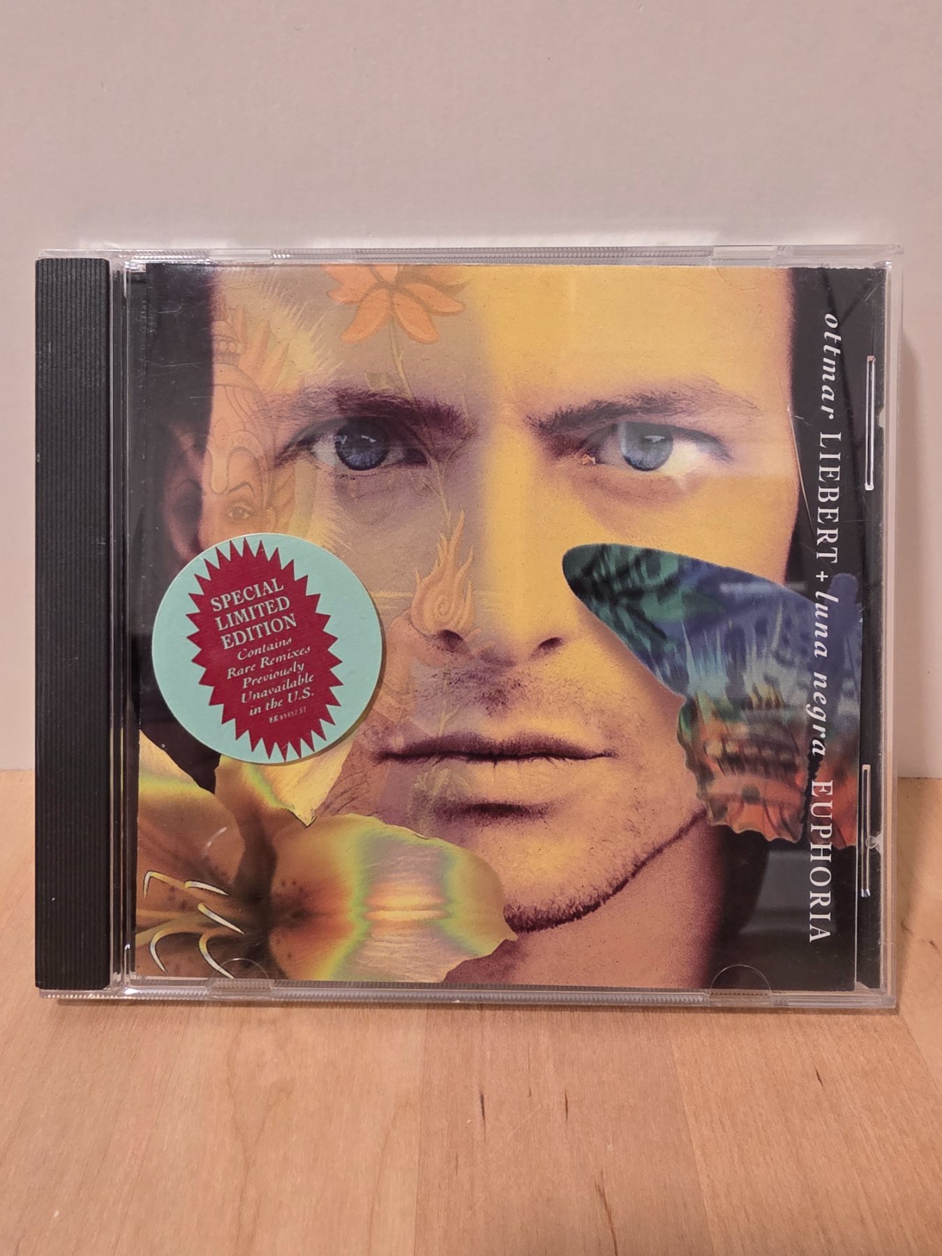 Ottmar Liebert + Luna Negra Euphoria Special Limited Edition Remix CD 1995