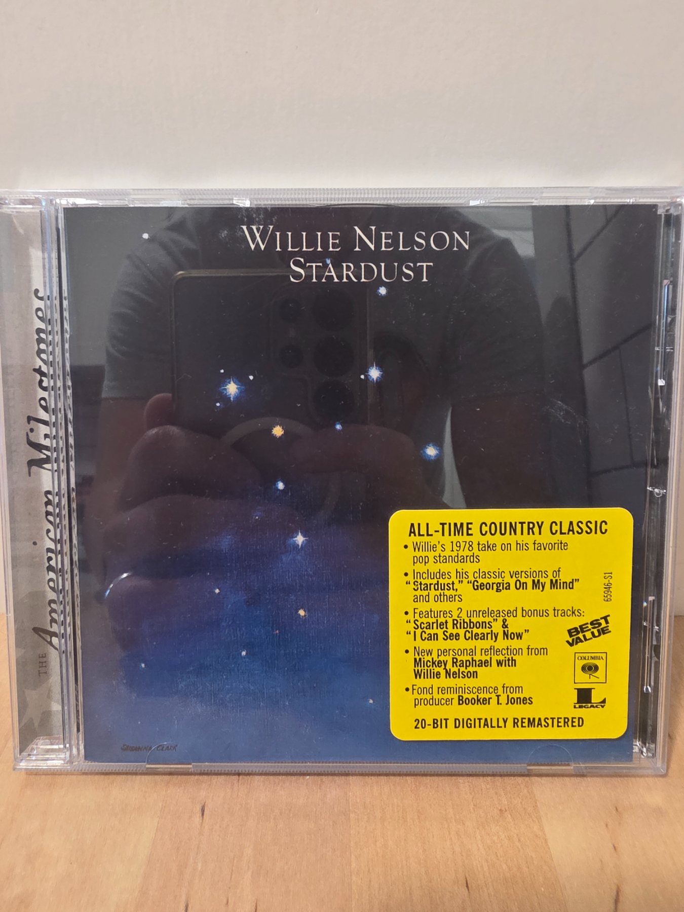 Willie Nelson Stardust CD 1999 Columbia Legacy Remastered Bonus Tracks