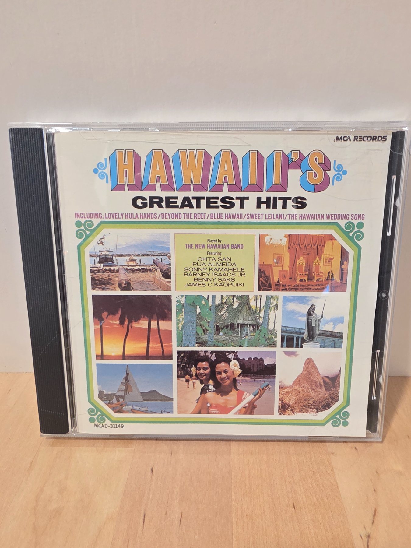 The New Hawaiian Band Hawaii's Greatest Hits CD MCAD-31149
