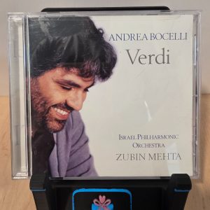 Andrea Bocelli Verdi CD Israel Philharmonic Zubin Mehta Philips 2000