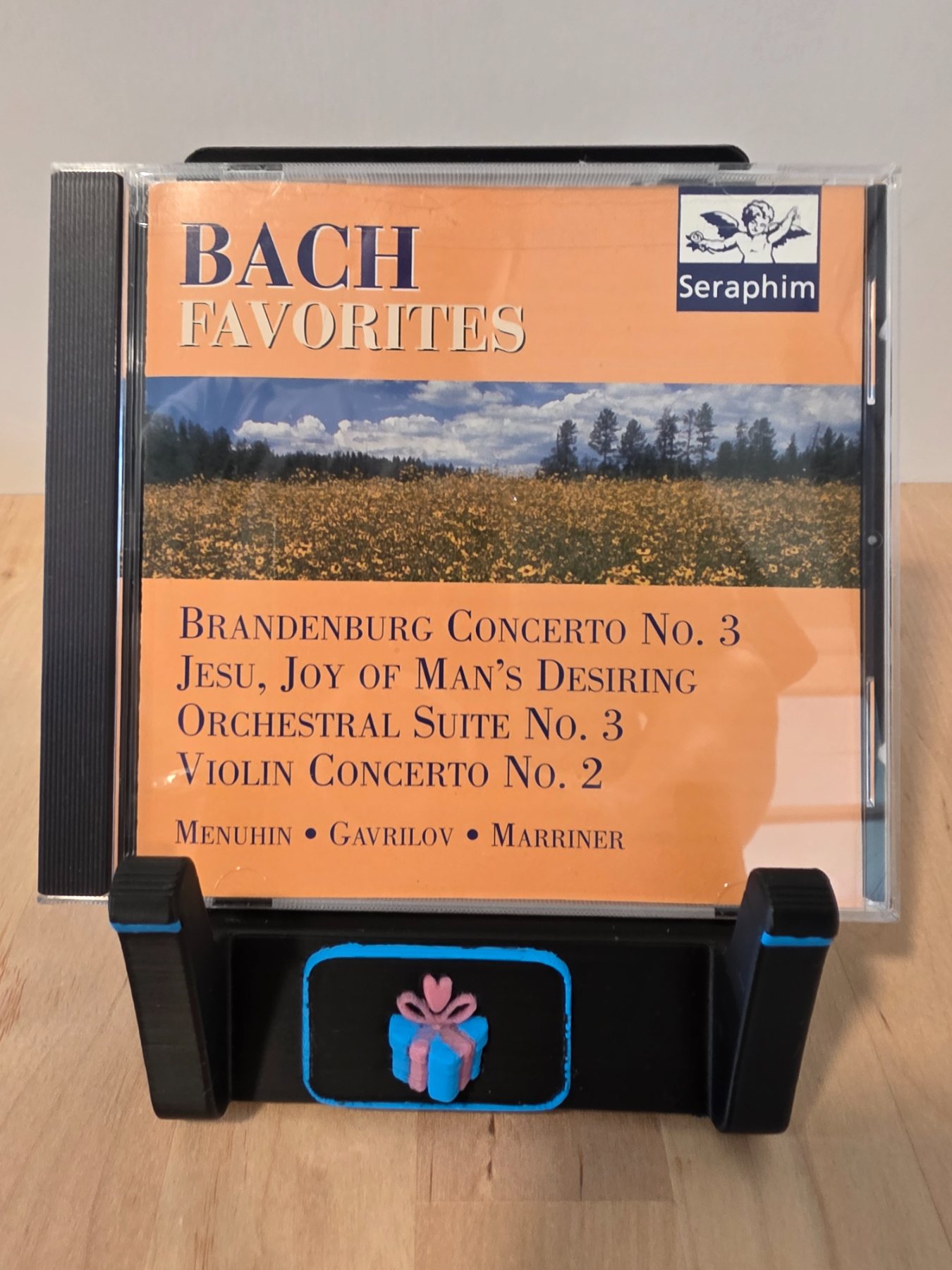Bach Favorites CD Seraphim Menuhin Gavrilov Marriner 1997 Classical