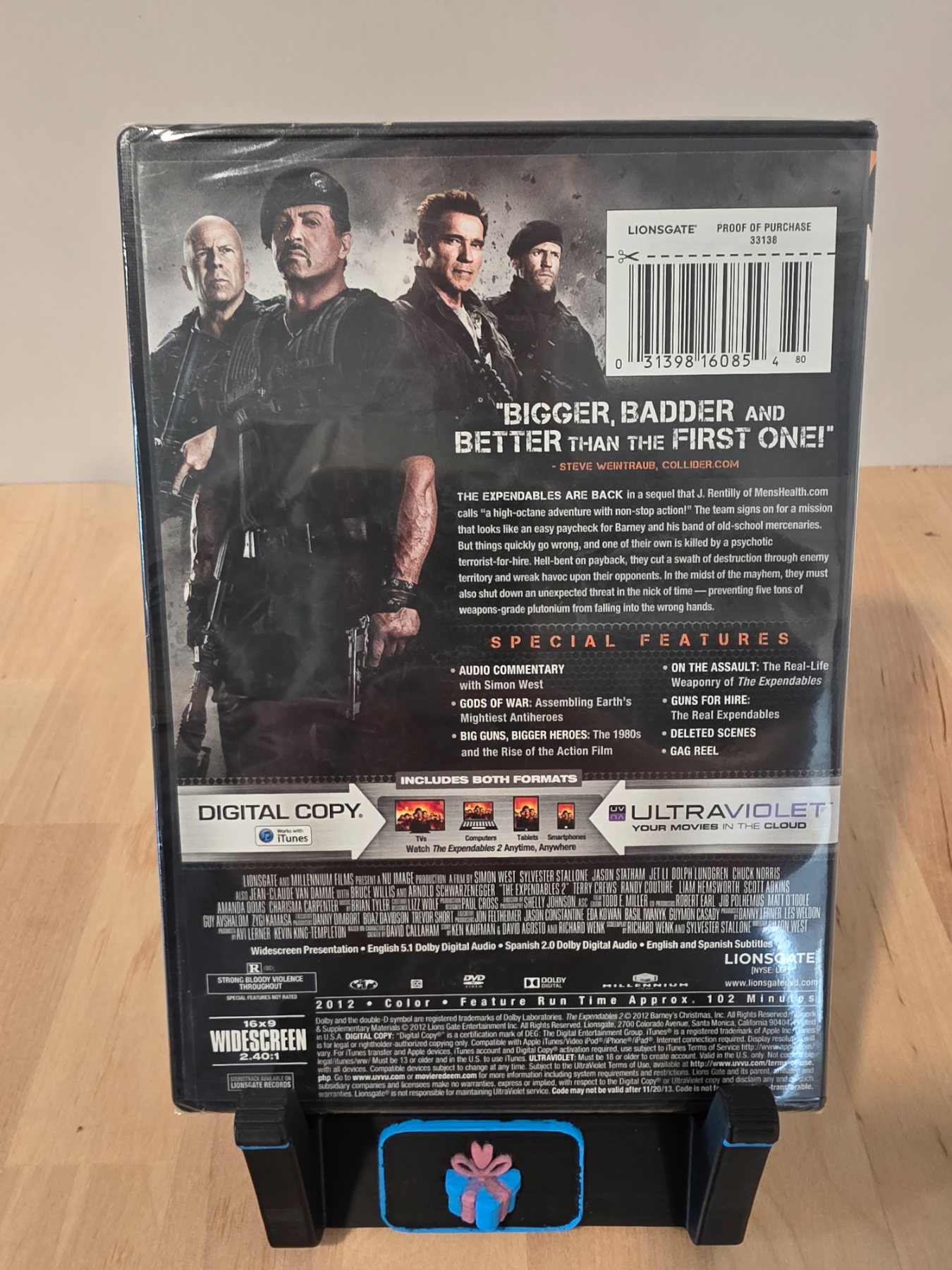 The Expendables 2 Back for War DVD 2012 Widescreen - Image 2