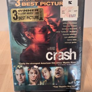 Crash Widescreen DVD 2004 Sandra Bullock Don Cheadle